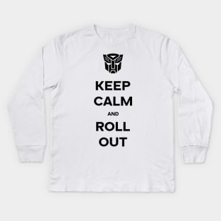 Transformers Kids Long Sleeve T-Shirt